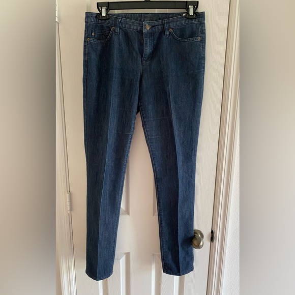 Michael Kors Dark Wash Skinny Jeans - Women’s 8 - Picture 1 of 13